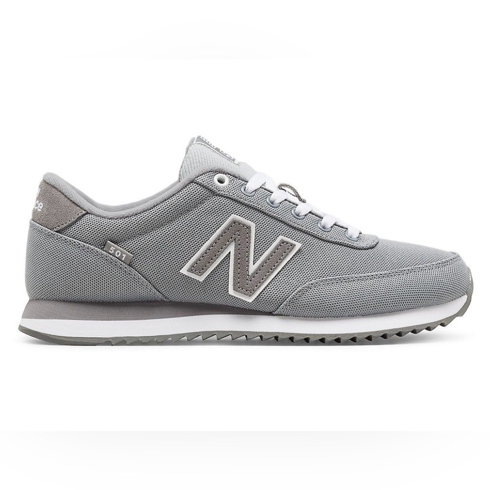 New Balance 501 ripple sole shoes in gray mens size 8 / women’s size 9.5